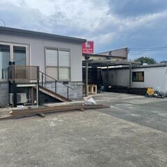 【ネット決済・設置工事費付】コンテナハウス／物置　期間限定のため、直ぐなら値下げもOK！