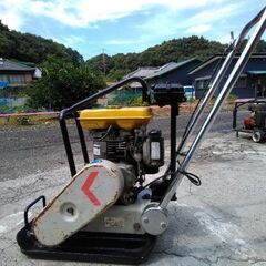 プレートランマー　実働！！　5馬力.ガソリンエンジン！好調！！