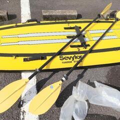 セビラー Sevylor インフレータブルカヌー 2人乗り ST6656 シットオンタイプ 美品