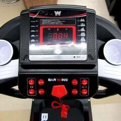 札幌市/清田区 動作品 BARWING/バーウィング 電動ルームランナー BW-RR12 最大時速12km/h ランニングマシン エクササイズ フィットネス ウォーキングマシン 健康器具