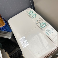 2層式洗濯機　2017Aqua