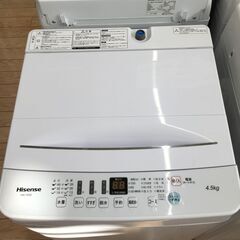 6ヶ月動作保証付！Hisense 全自動洗濯機 (636) 【ト...