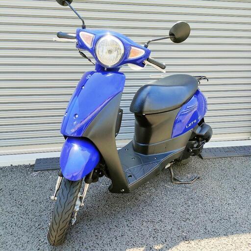 2143.走行わずか7000km　現行型レッツ　綺麗で即戦力の一台♪　千葉県柏市　即日配送、自走引き取りも可能