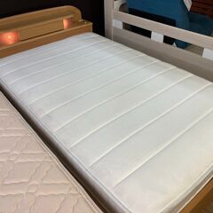 愛品館市原店】ニトリ（NITORI）セミダブルベッド（引き出し・照明付）
