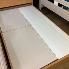 愛品館市原店】ニトリ（NITORI）セミダブルベッド（引き出し・照明付）