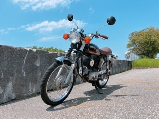 実働 YAMAHA YB-1 2スト 新品部品多数 自賠責保険あり 整備済み 綺麗 クラッチ付き 4速 ロータリーシフト F5B  カフェレーサー カスタム