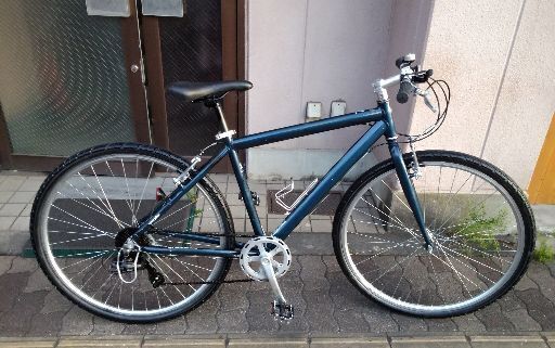 [cyma primer] 700cクロスバイク アルミ/7speed/アイアンブルー