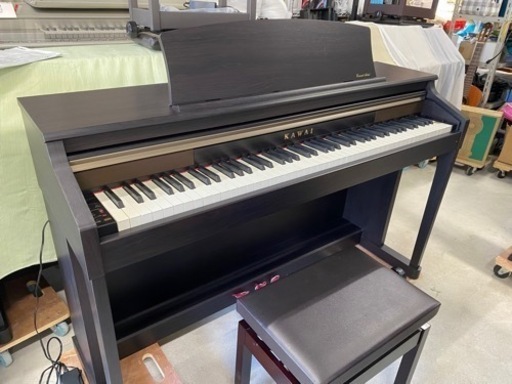 お薦め品‼️木製鍵盤‼️KAWAIハイグレード電子ピアノCA15R  2014年