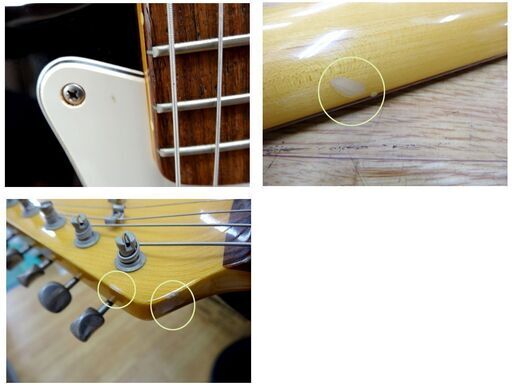フェンダー ジャパン Fender Japan  1993-1994年製 ST62 ストラトキャスター Stratocaster エレキギター 黒×白 フジゲン製 西岡店
