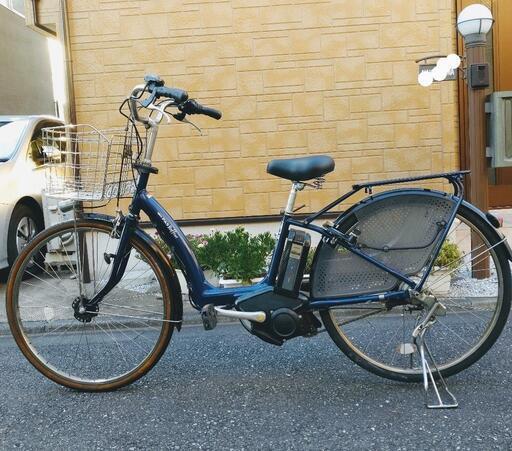 美車！！電動アシスト自転車　ヤマハ　PAS　ラフィーニ　メタリックブルー　バッテリー8.1ah 26インチ 充電器付　チャイルドシートオプションあり！