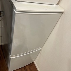 SJ-14X-W ホワイト　一人暮らし用冷蔵庫