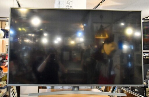 ●4K　55インチ●ハイセンス　55E6100　4Kチューナー内蔵　55型液晶テレビ　中古品●相模原　横浜　神奈川●