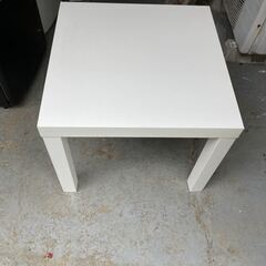 IKEA イケア 小さい テーブル 座卓 白 飾り棚 台 正方形...