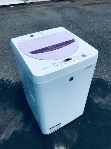♦️EJ1859番SHARP全自動電気洗濯機 【2016年製】