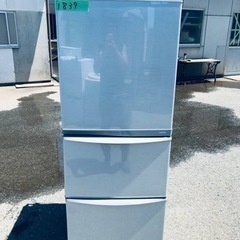 1839番 東芝✨ノンフロン冷凍冷蔵庫✨GR-E34N(SS)‼️