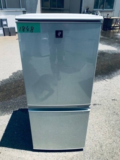 1848番 SHARP✨ノンフロン冷凍冷蔵庫✨SJ-PD14T-N‼️