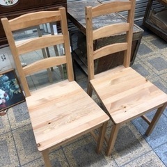 IKEA ダイニングテーブル用　椅子二脚