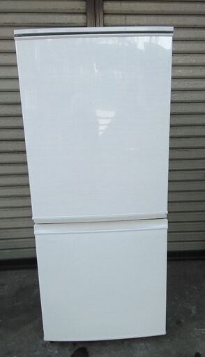 シャープ 2ドア冷凍冷蔵庫 SJ-D14C-W1- 137L 17年製 美品 配送無料