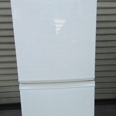 シャープ 2ドア冷凍冷蔵庫 SJ-D14C-W1- 137L 1...