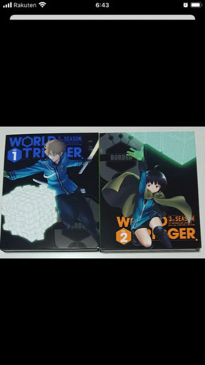 ワールドトリガー ワートリ 3rd Season vol.1 vol.2 Blu-ray ブルーレイ