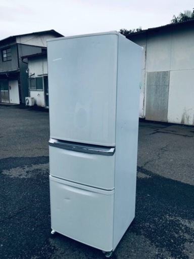 ③♦️EJ1405番三菱ノンフロン冷凍冷蔵庫