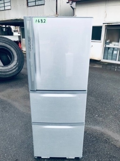 ①1682番 東芝✨ノンフロン冷凍冷蔵庫✨GR-34ZS‼️