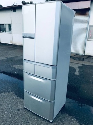 ①♦️EJ1713番三菱ノンフロン冷凍冷蔵庫
