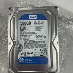 【PC部品】HDD WD Blue　500G