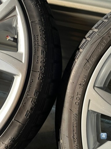 アバルト595 MAK TORINO 205/40/17 冬用タイヤ4本　ブレンボ対応