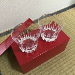 中古　バカラ　グラス　2セット　Baccarat