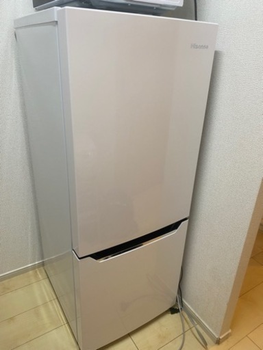 【2019年式】Hisense 2ドア冷凍冷蔵庫　150L