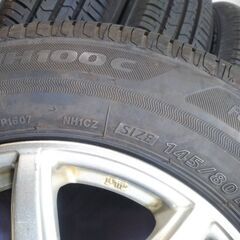 夏 軽自動車【~90％富山】人気のブリヂストン 145/80R13 N-BOX N 