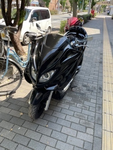 【YAMAHAマジェスティーc】4LEDスピーカー　LED付きフルエアロカスタム