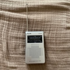 ラジオ　ポケットラジオ(AM/FM) ELPA