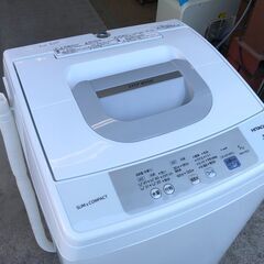 動作保証あり】HITACHI 日立 2017年 NW-H53 5.0kg 洗濯機【管理KRS471】