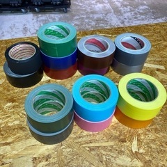 カラー布テープ　カラフル　たくさん