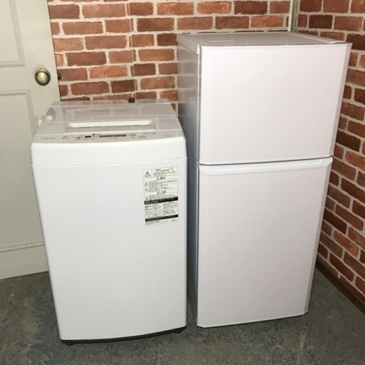ご成約ありがとうございます⭕️2017年ホワイトカラー家電セット　冷蔵庫　洗濯機