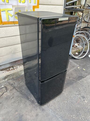 【リサイクルショップどりーむ鹿大前店】No2200　冷蔵庫　ミツビシ　146L　MR-P15X-B　2014年製　黒色♪