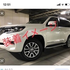 150プラドGフロンティア純正ホイールのみ