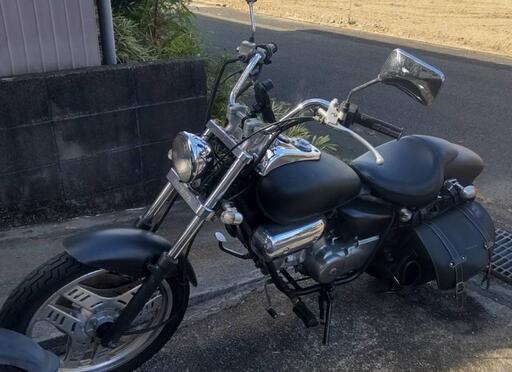 中古 HONDAマグナ50 黒 売ります