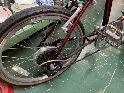 MIYATA 20インチ 7段 PAVEA 自転車 コンパクト ミニベロ 中古