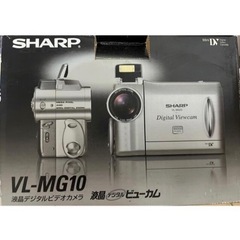 シャープ　miniDV ビデオカメラVL-MG10