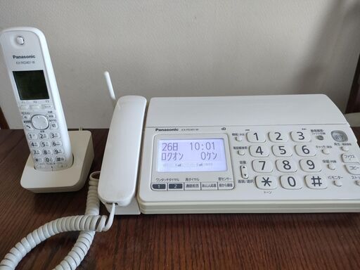 Panasonic デジタルコードレスファクシミリ おたっくす　KX-PD301DL