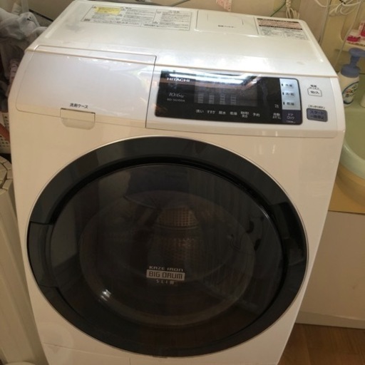 ドラム式洗濯機　洗濯10㌔乾燥6㌔　今週処分