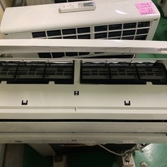 n6★即納可/エアコン本体+標準取付工事込み❗️コロナ/2017年/2.2kw( 6〜9畳目安 ) 