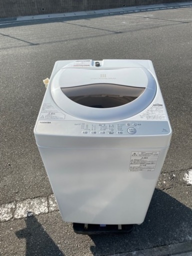 名古屋市郊外配送無料　TOSHIBA  5kg洗濯機　AW-5G8