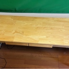 木製 横長 テーブル&棚板2枚