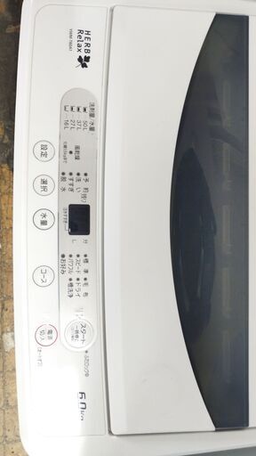 YAMADA／ヤマダ 全自動洗濯機 6.0㎏ 2018年製 YWM-T60A1 リサイクル 