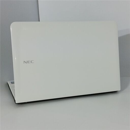 保証付 即使用可能 Wi-Fi有 NEC 15インチ ノートパソコン PC-LS150JS6W 中古美品 Pentium 4GB 無線LAN Webカメラ Windows10 Office済