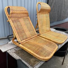 座椅子2脚セット　少し古いものです。